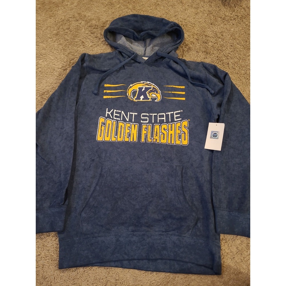 Kent State Golden Flashes NCAA Hoodie Small NWT Blue